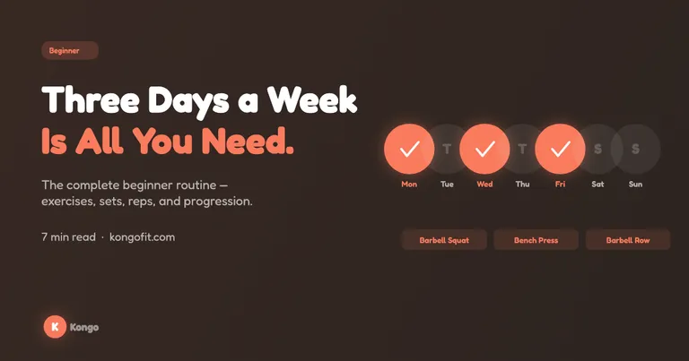 Three Days a Week Is All You Need