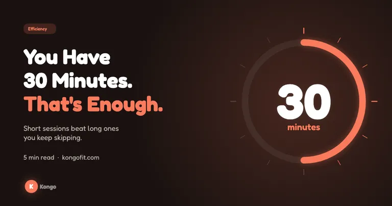 You Have 30 Minutes. That's Enough.