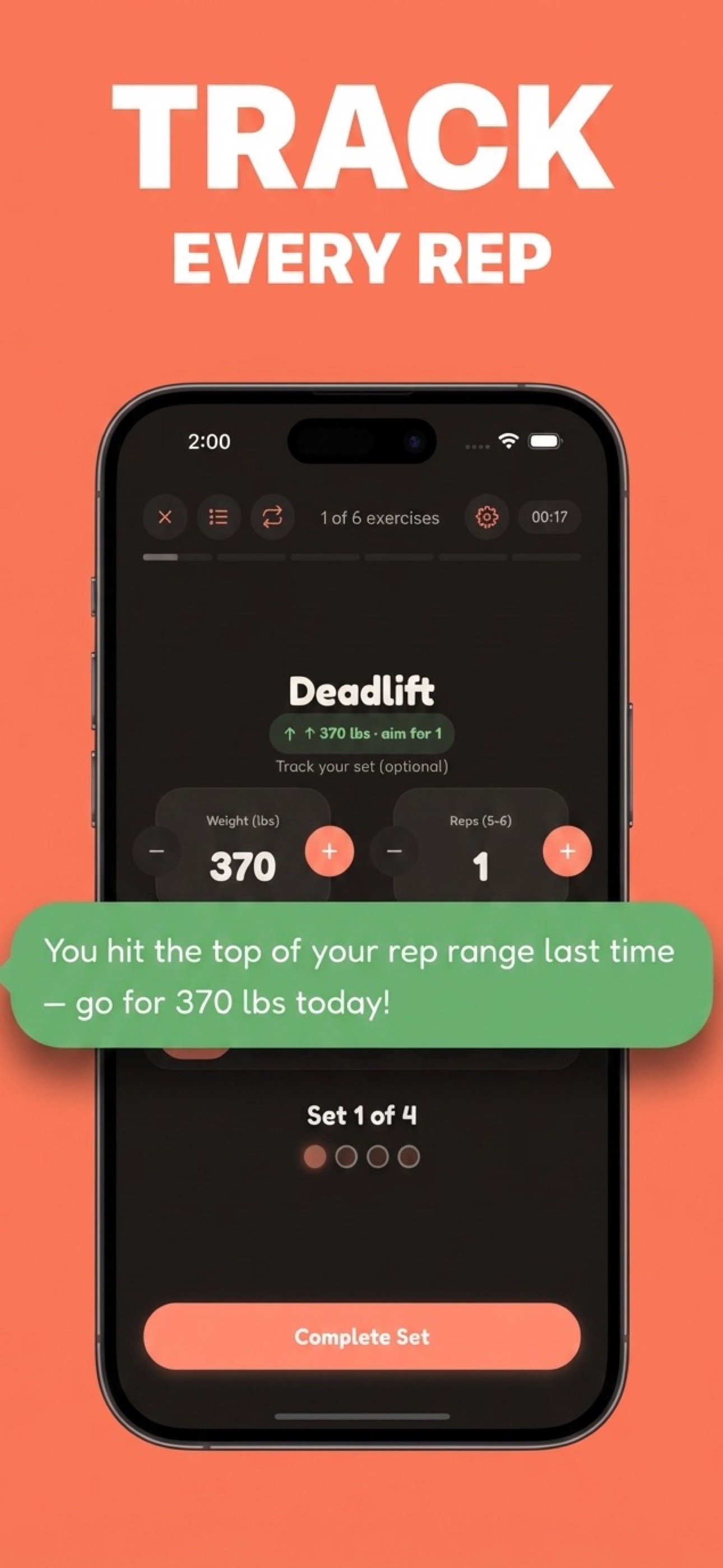 Kongo app — Track Every Rep