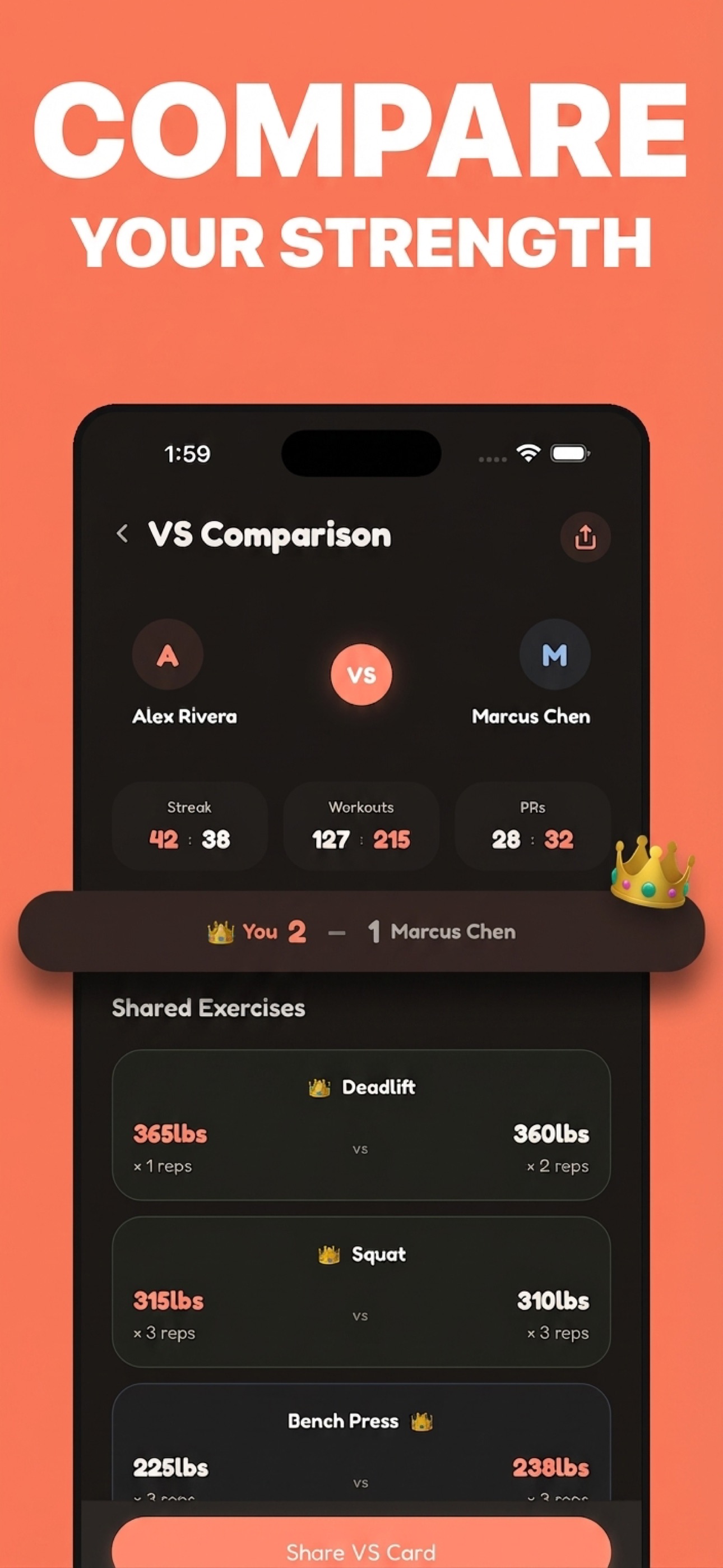 Compare Strength